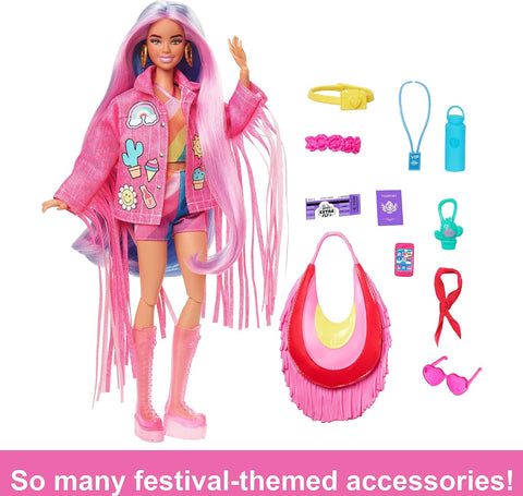 Barbie Extra Fly Travel Doll With Desert Fashion