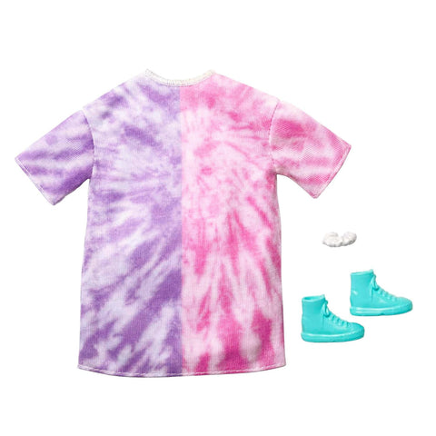 Barbie Fashion Assortment Of Doll Clothes, 1 Outfit & 2 Accessories