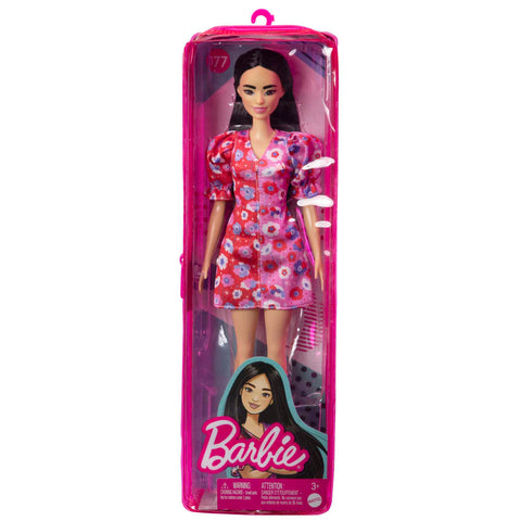 Barbie Fashionistas Doll, Black Hair With Red Dress