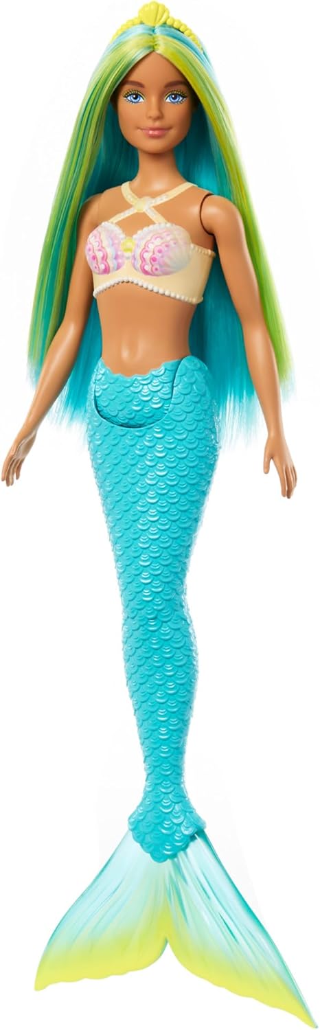 Barbie Mermaid Dolls with Fancy Hair and Headband