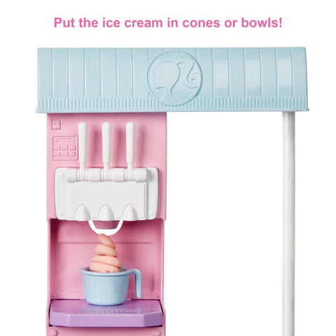 Barbie Ice Cream Shop Playset