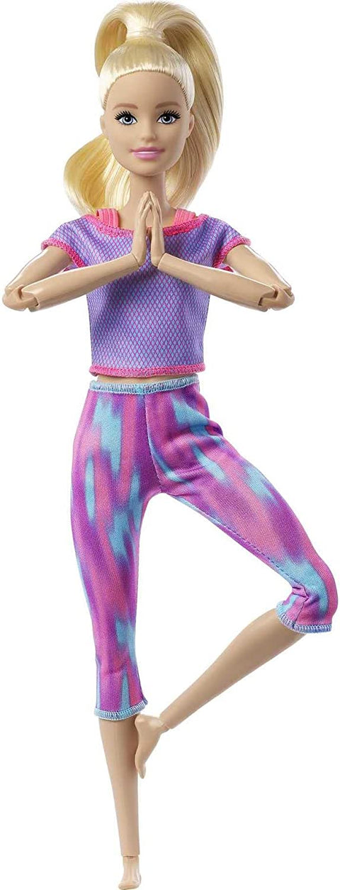 Barbie Made To Move Yoga Doll Blonde