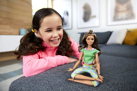 Barbie Made to Move Yoga Doll Brunette