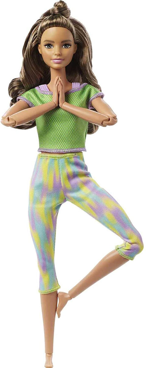 Barbie Made to Move Yoga Doll Brunette