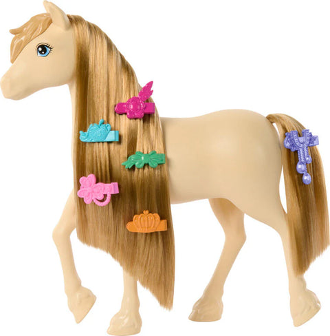 Barbie Mysteries The Great Horse Chase Tornado Pony and Accessories