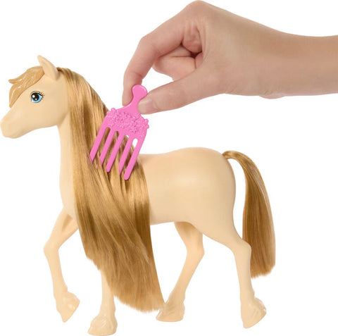 Barbie Mysteries The Great Horse Chase Tornado Pony and Accessories