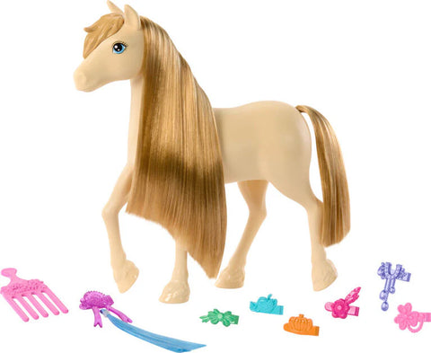 Barbie Mysteries The Great Horse Chase Tornado Pony and Accessories