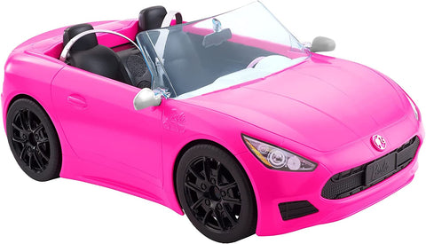 Barbie Pink Convertible Car with Rolling Wheels