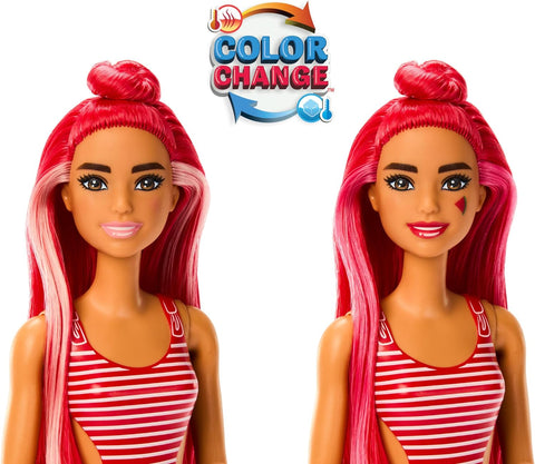 Barbie Pop Reveal Doll Watermelon Crush Scent with Red Hair