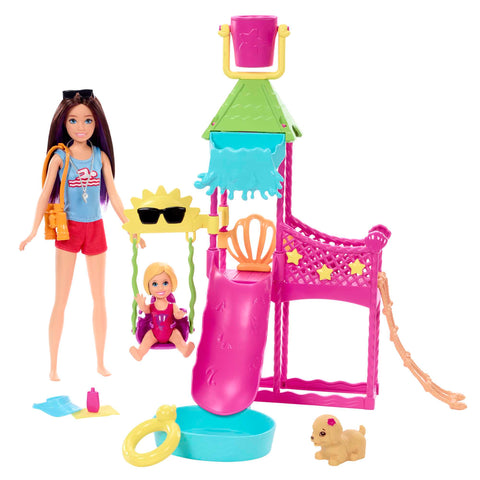 Barbie Skipper And Waterpark Playset First Jobs