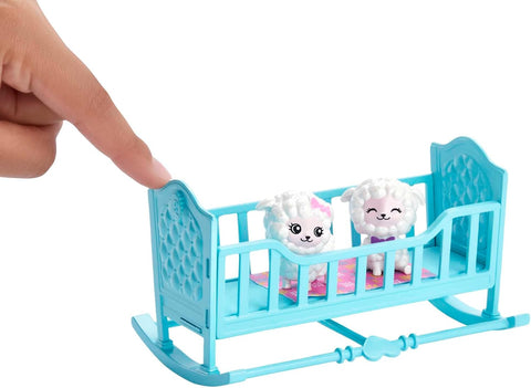 Barbie Skipper Doll And Nurturing Playset With Lambs And Stroller