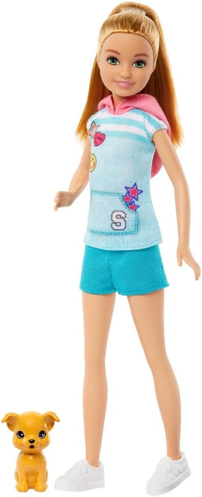 Barbie Stacie Doll With Pet Dog, Barbie And Stacie To The Rescue Movie Toys & Dolls