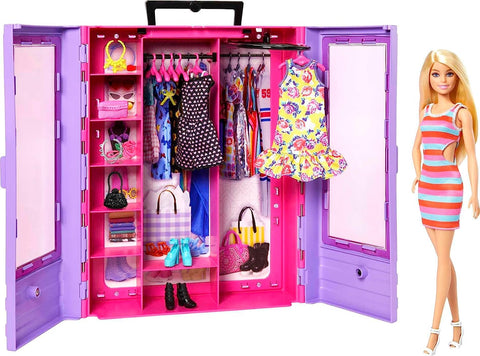 Barbie Ultimate Closet With Doll, Clothes And Accessories