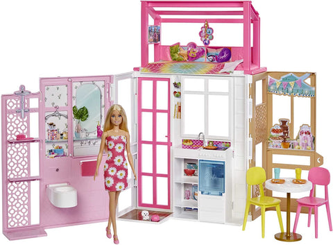 Barbie Vacation House Doll and Playset