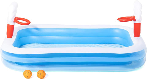 Basketball Inflatable Play Pool 251x168x102cm