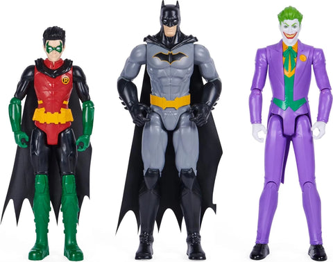 Batman And Robin Vs Joker Figurines, 30cm