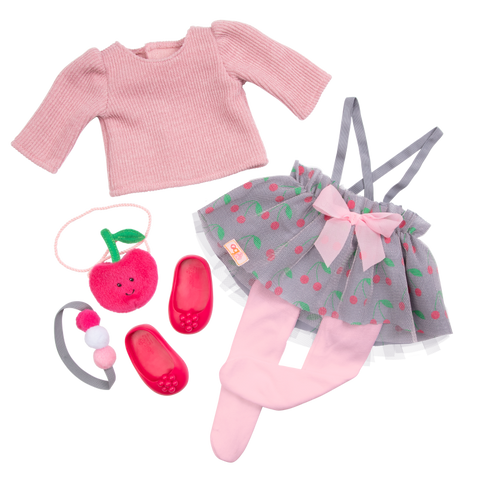 Our Generation Cherry Sweet Deluxe Outfit for 18" Dolls