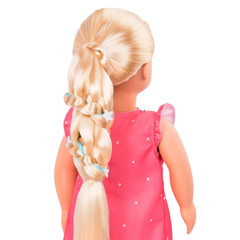 Our Generation Hayley 18" Hair Play Doll with Extendable Braids