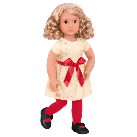 Our Generation Noelle Posable 18" Holiday Doll & a Downloadable Storybook