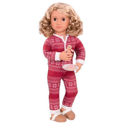 Our Generation Noelle Posable 18" Holiday Doll & a Downloadable Storybook