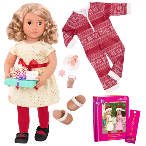 Our Generation Noelle Posable 18" Holiday Doll & a Downloadable Storybook