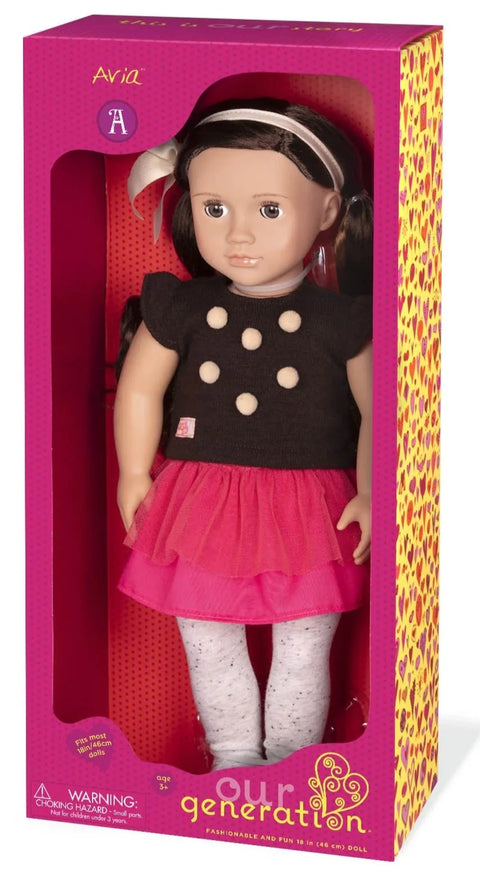 Our Generation Avia 18" Fashion Doll