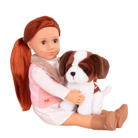 Our Generation Delphia 18" Doll & Pet Pup