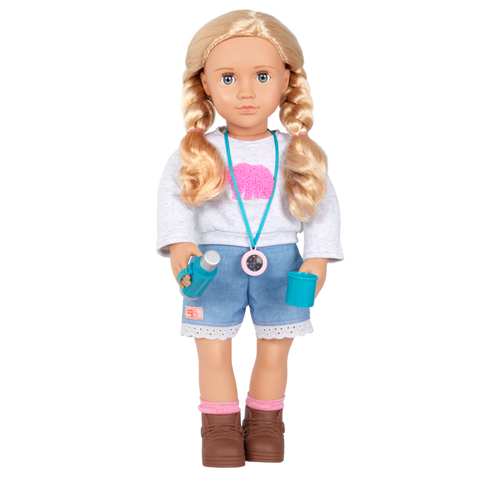 Our Generation Delilah 18" Camping Doll