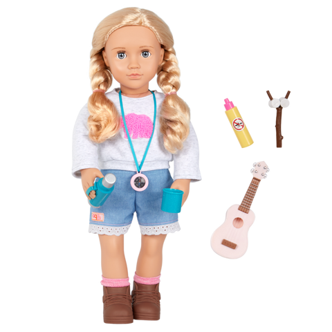 Our Generation Delilah 18" Camping Doll