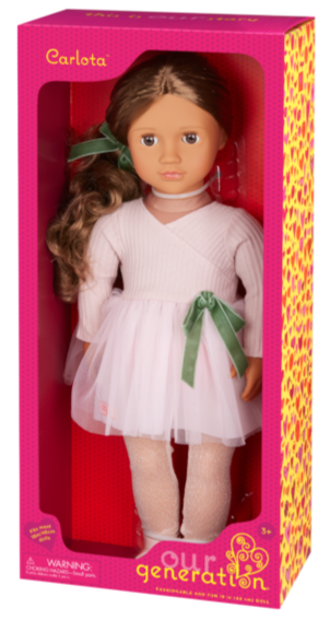 Our Generation Carlota 18" Ballerina Doll