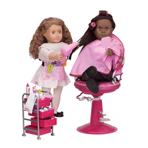 Our Generation Berry Nice Salon Set Hair Salon Set for 18" Dolls