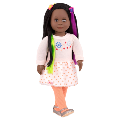 Our Generation Attached at the Clip Hair Accessory Set for 18" Dolls