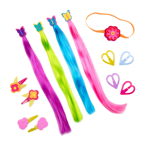 Our Generation Attached at the Clip Hair Accessory Set for 18" Dolls