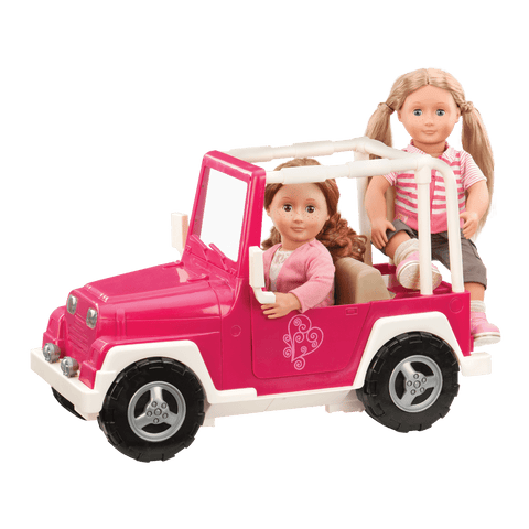 Our Generation My Way and Highways 4×4 Pink and White for 18" Dolls