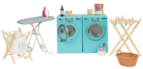 Our Generation Tumble and Spin Laundry Set for 18" Dolls