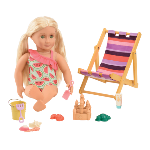 Our Generation Day at the Beach Acessory Set for 18" Doll