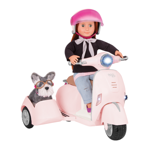 Our Generation Ride Along Scooter Vehicle Accessory for 18" Dolls