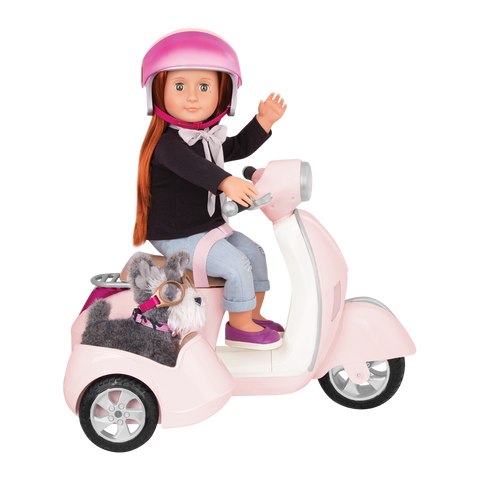 Our Generation Ride Along Scooter Vehicle Accessory for 18" Dolls