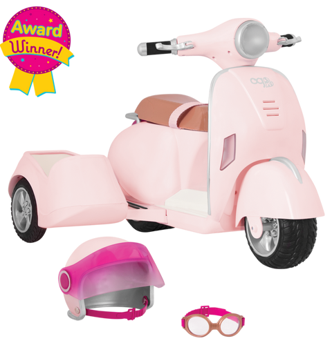 Our Generation Ride Along Scooter Vehicle Accessory for 18" Dolls