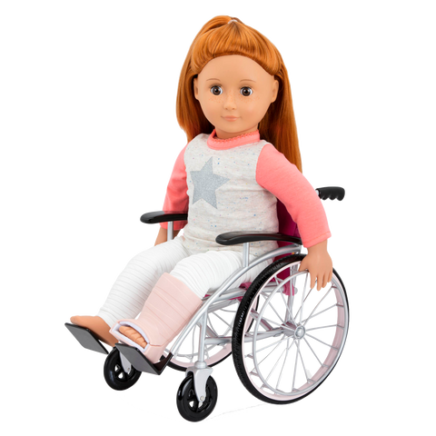 Our Generation Heals on Wheels Wheelchair Set For 18" Dolls