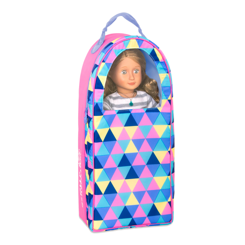 Our Generation Going My Way Doll Carrier Geometric for 18" Dolls