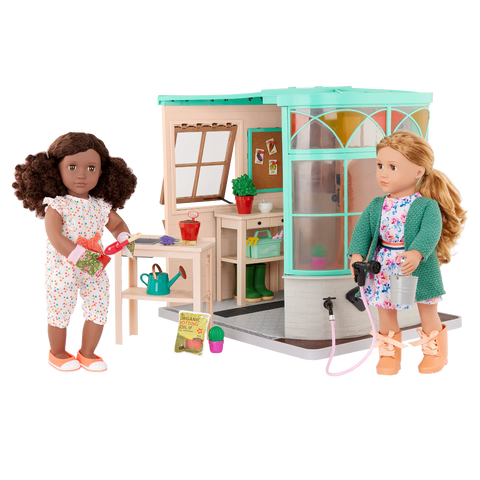 Our Generation Room To Grow Greenhouse 18" Doll Garden Playset