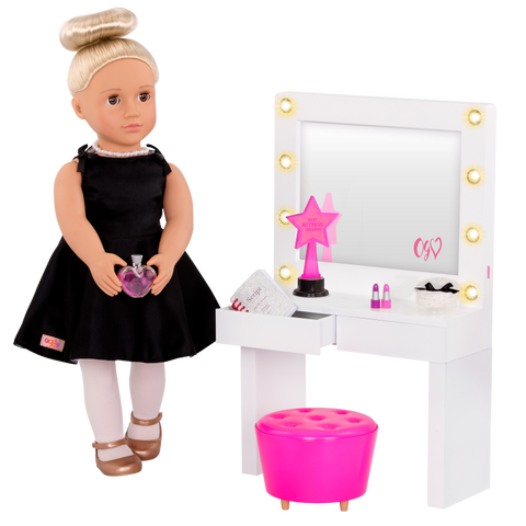 Our Generation Glitz & Glamour Dressing Room Set for 18" Dolls!