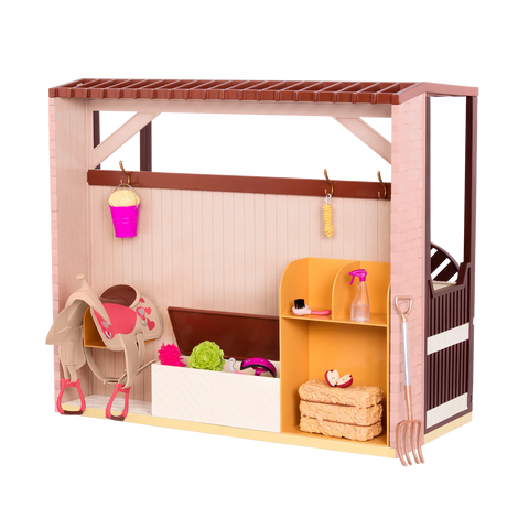 Our Generation Acres of Adventure Horse Stable Playset for 18" Dolls