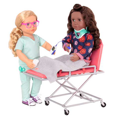 Medi-Care Medical Set with Stretcher for 18" Dolls