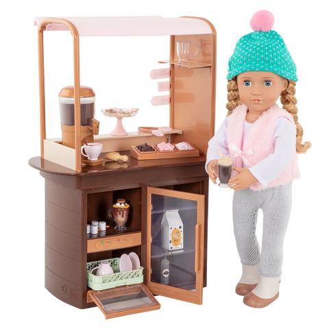 Our Generation Choco-Tastic Stand Hot Chocolate Stand for 18" Dolls