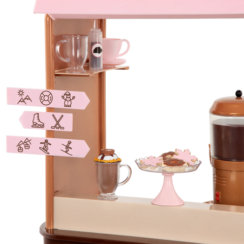 Our Generation Choco-Tastic Stand Hot Chocolate Stand for 18" Dolls