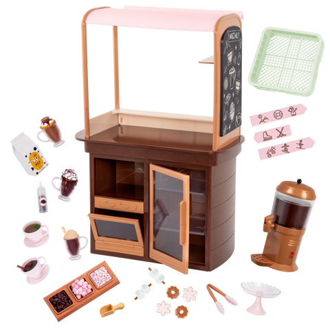 Our Generation Choco-Tastic Stand Hot Chocolate Stand for 18" Dolls