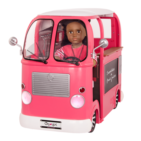 Our Generation Grill to Go Food Truck Pink for 18" Dolls