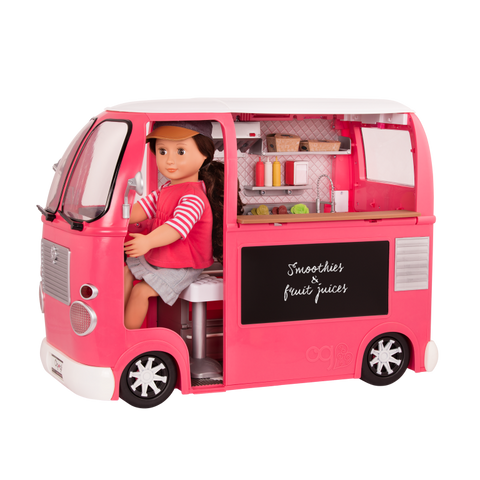 Our Generation Grill to Go Food Truck Pink for 18" Dolls